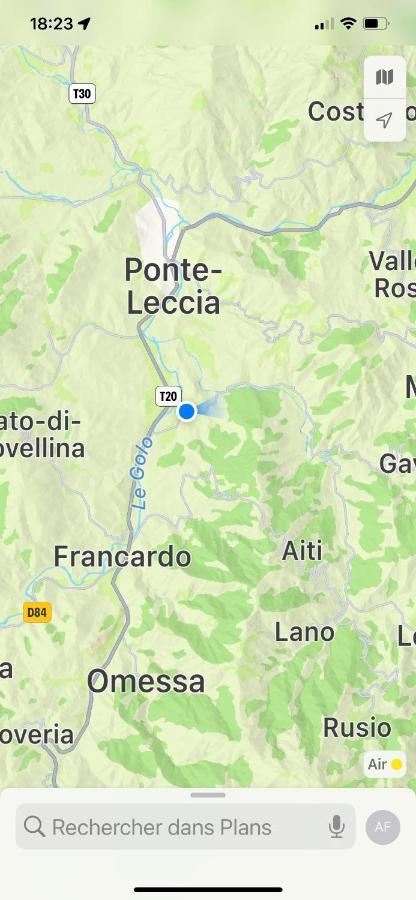 ホテル Le Coin Tranquille Morosaglia エクステリア 写真